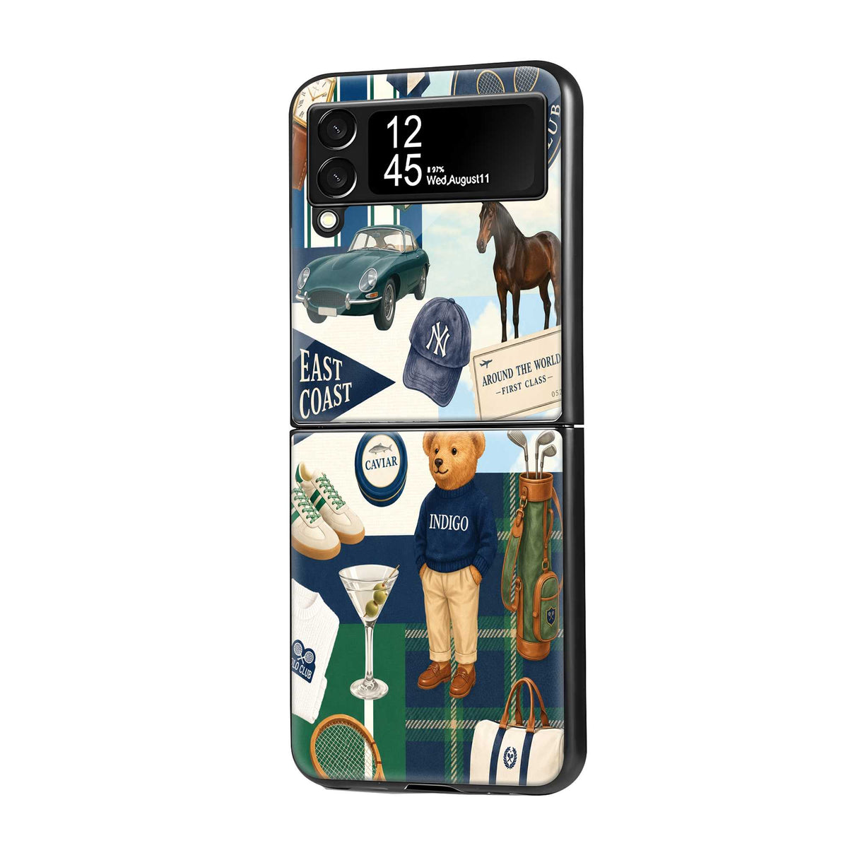 Polo Weekend Samsung Z Flip Glass Case Main image