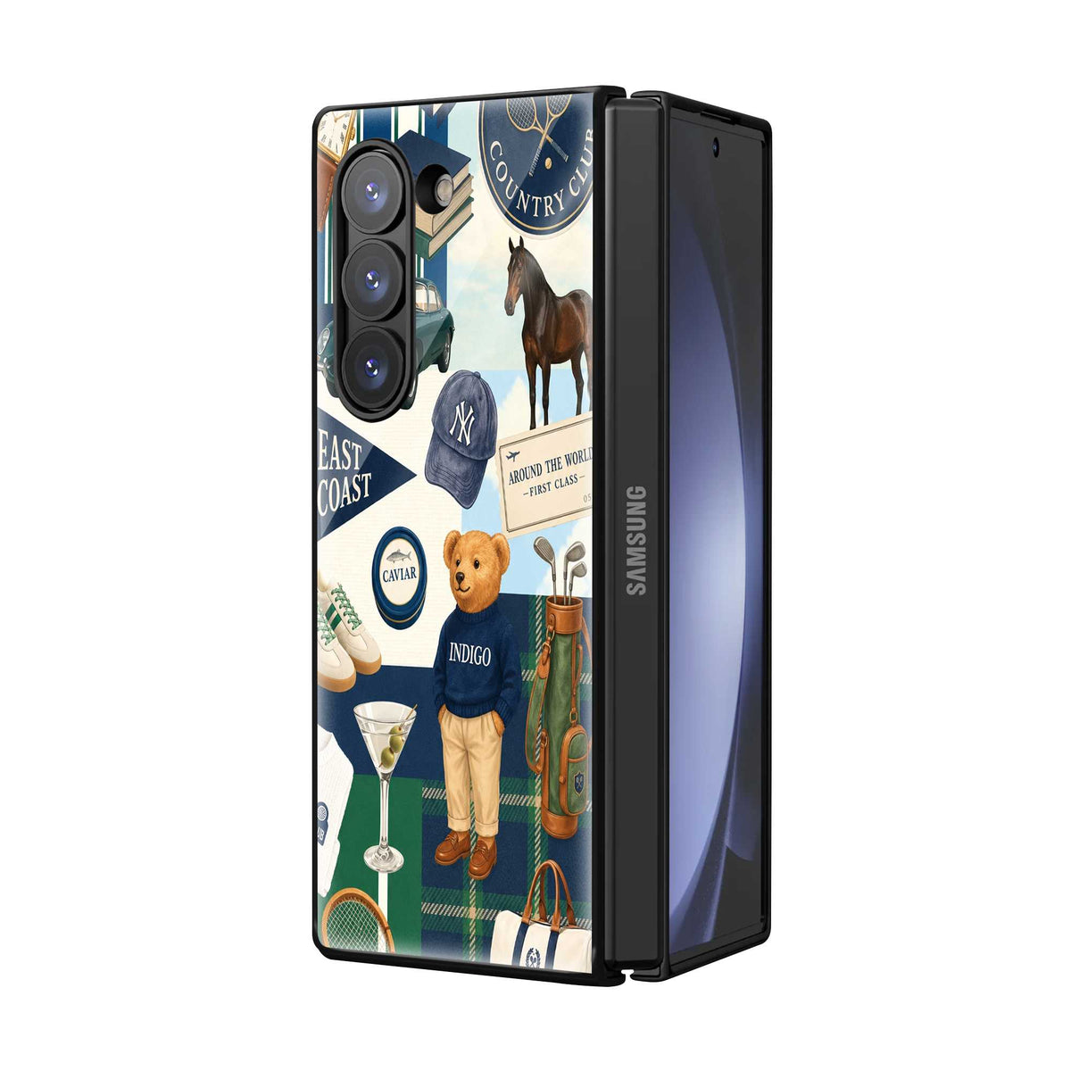 Polo Weekend Samsung Z Fold Glass Case