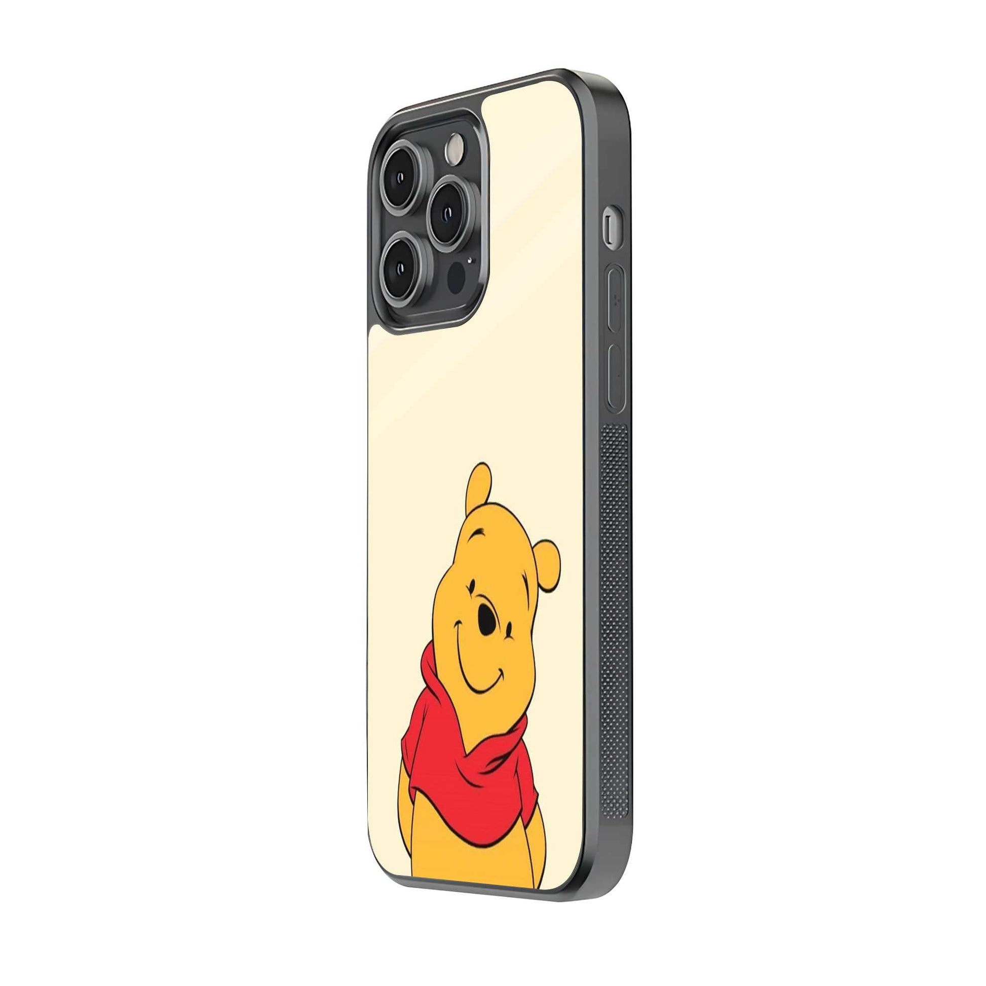 Pooh Bear Glass Case