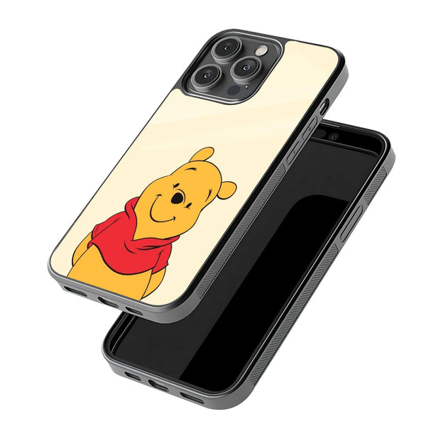 Pooh Bear Glass Case