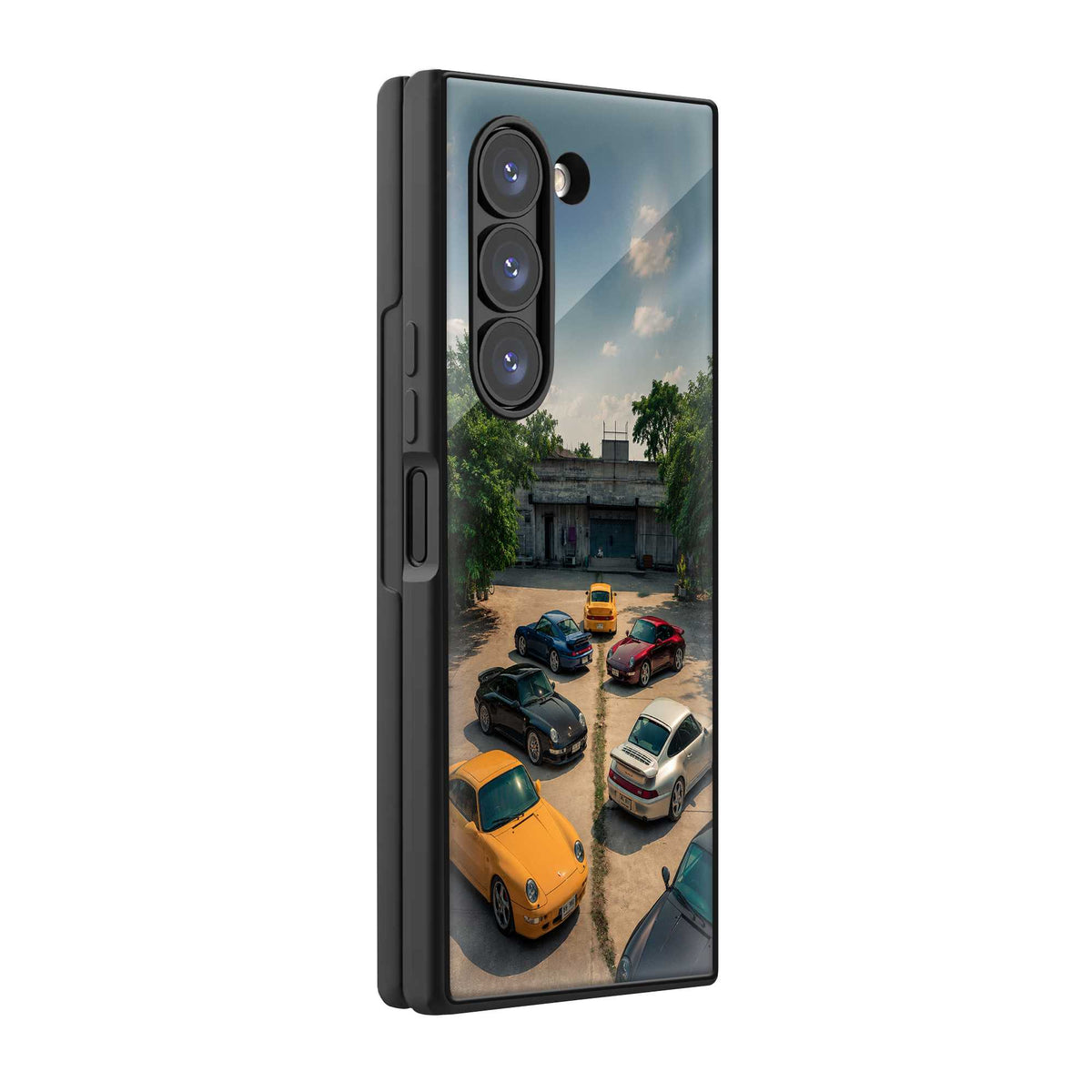 Porsche Heritage Samsung Z Fold Glass Case Main image