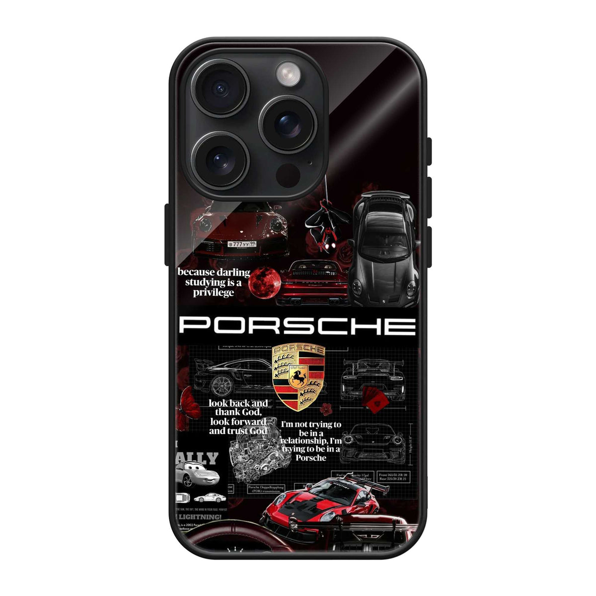 Porsche Pulse Glass Case