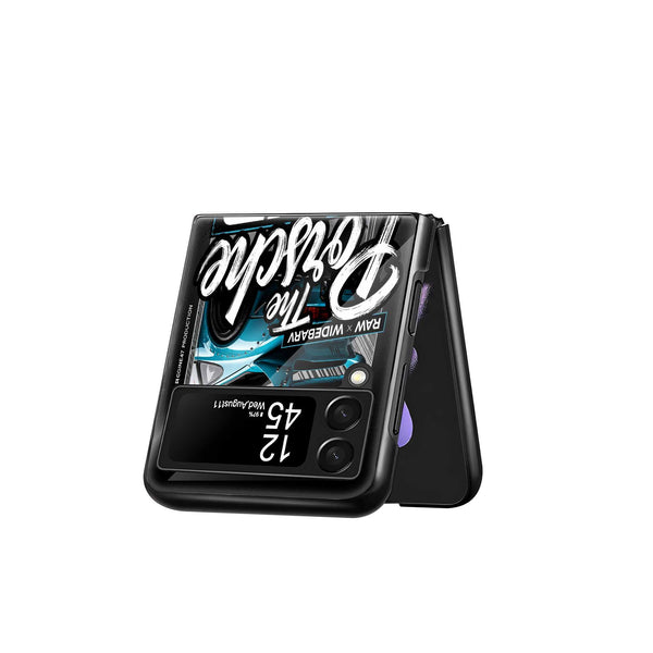 Porsche RWB Samsung Z Flip Glass Case