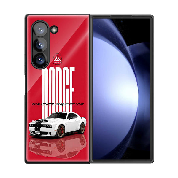 Porsche Rouge Edition Samsung Z Fold Glass Case