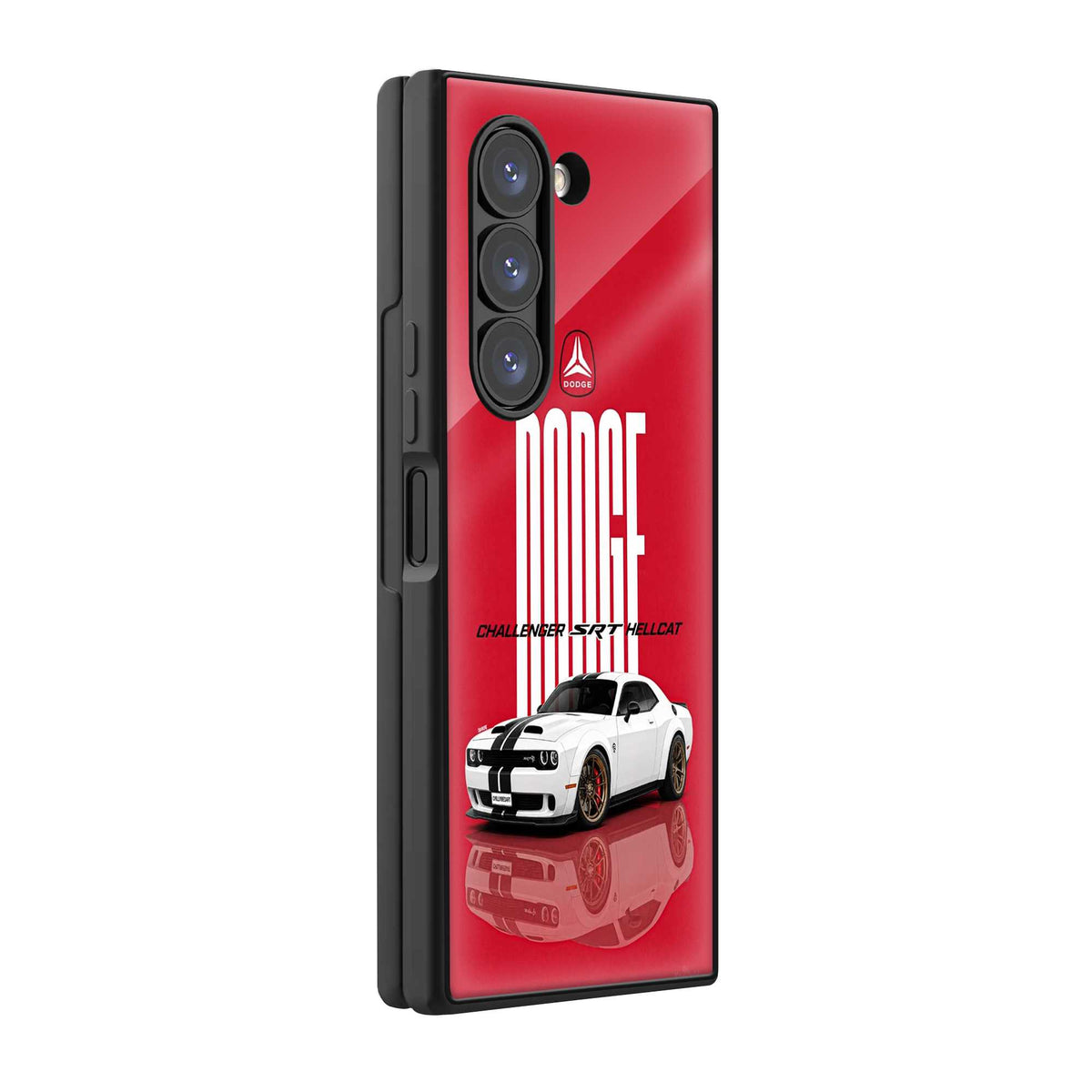 Porsche Rouge Edition Samsung Z Fold Glass Case