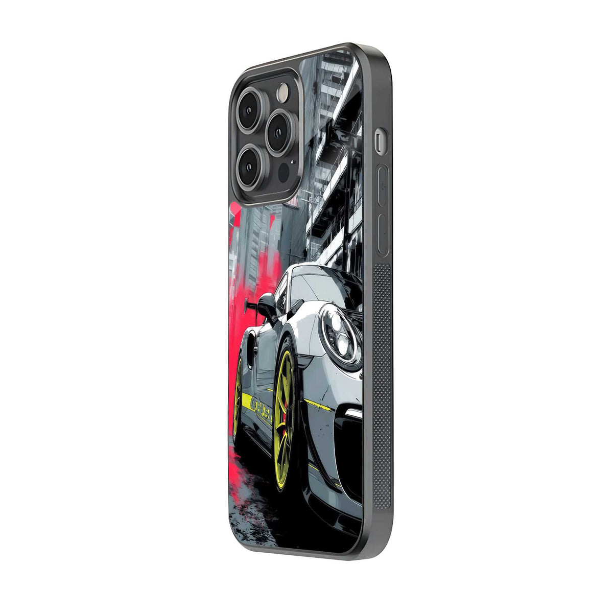 Porsche Street Racer Glass Case