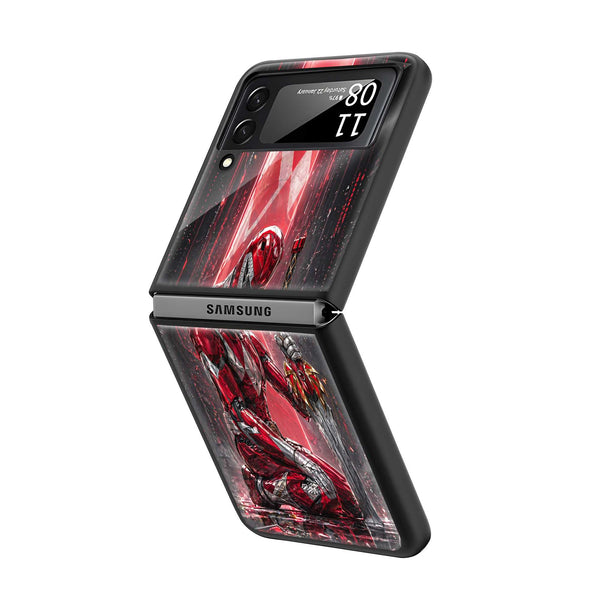 Power Ranger Samsung Z Flip Glass Case