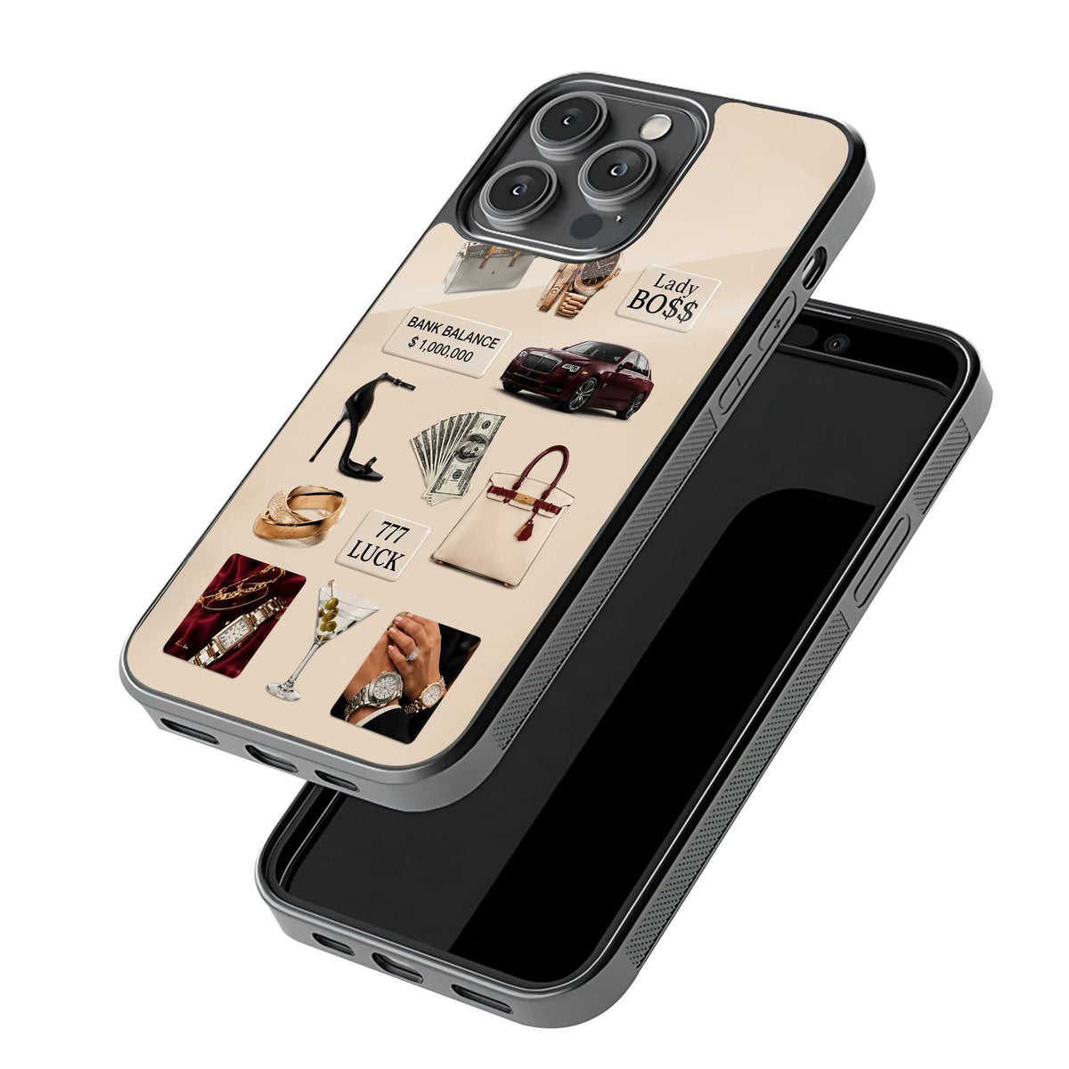 Power Woman Glass Case