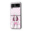 Pretty Web Samsung Z Flip Glass Case