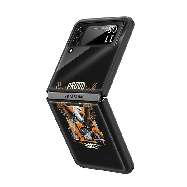 Proud Riders Samsung Z Flip Glass Case