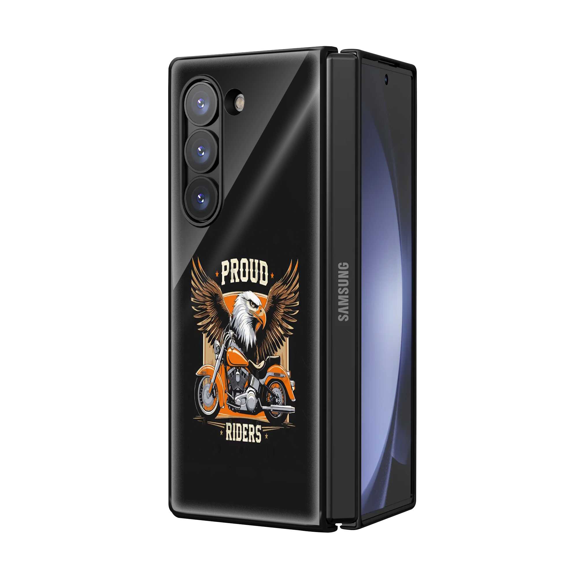Proud Riders Samsung Z Fold Glass Case