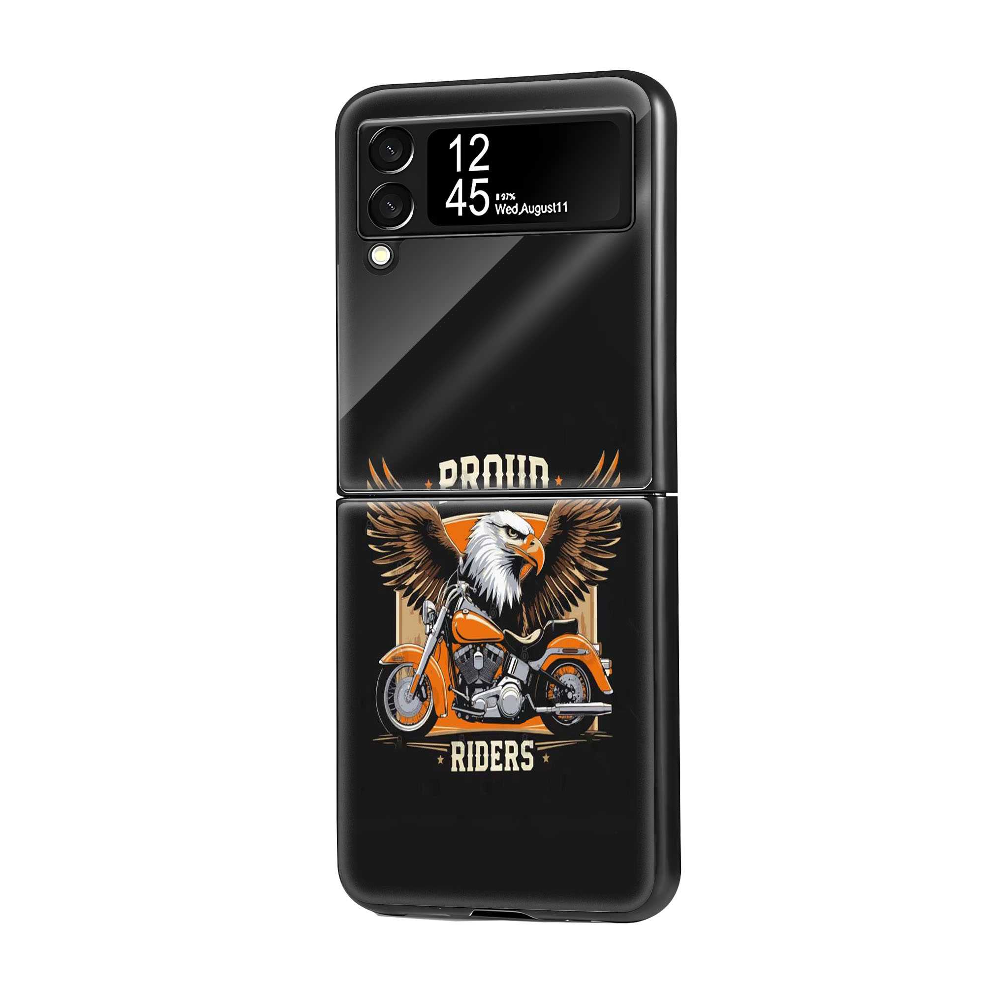 Proud Riders Samsung Z Flip Glass Case