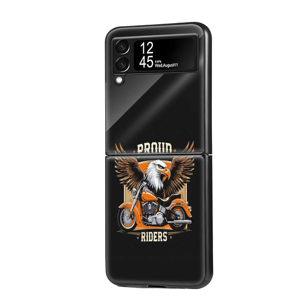 Proud Riders Samsung Z Flip Glass Case