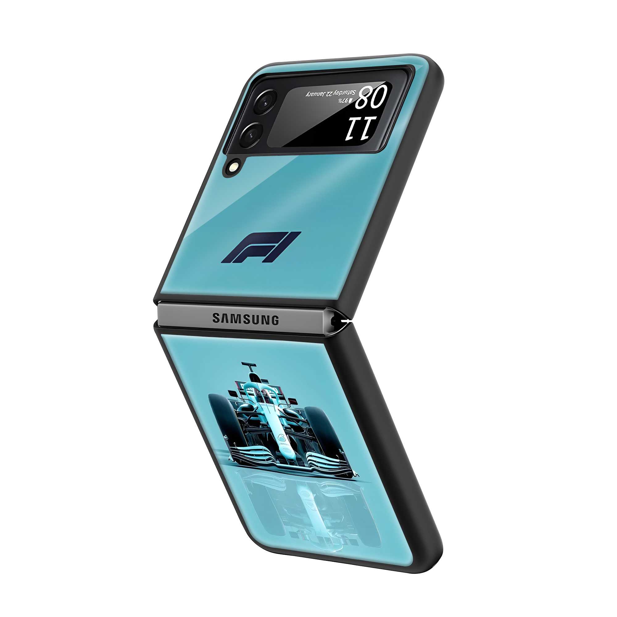 Pure Speed Samsung Z Flip Glass Case
