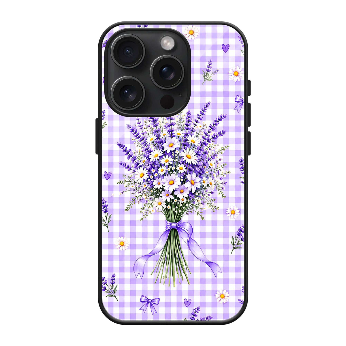 Purple Meadow Glass Case