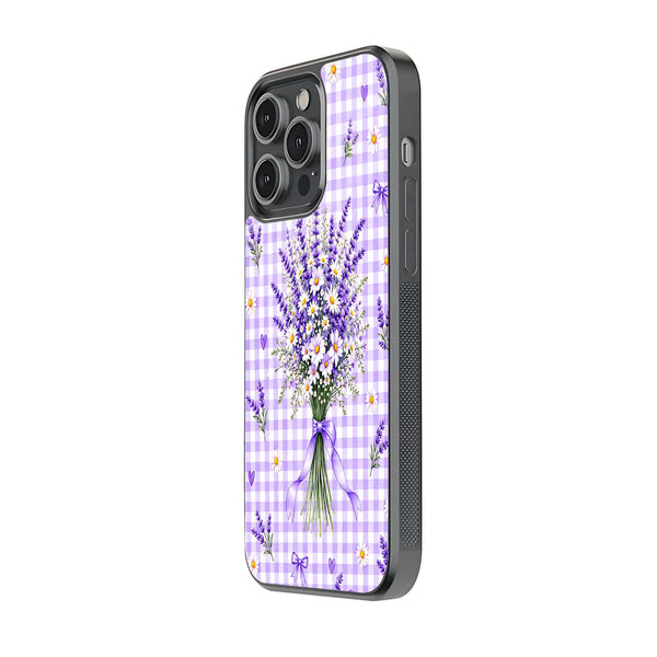 Purple Meadow Glass Case