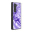 Purple Silk Samsung Z Fold Glass Case
