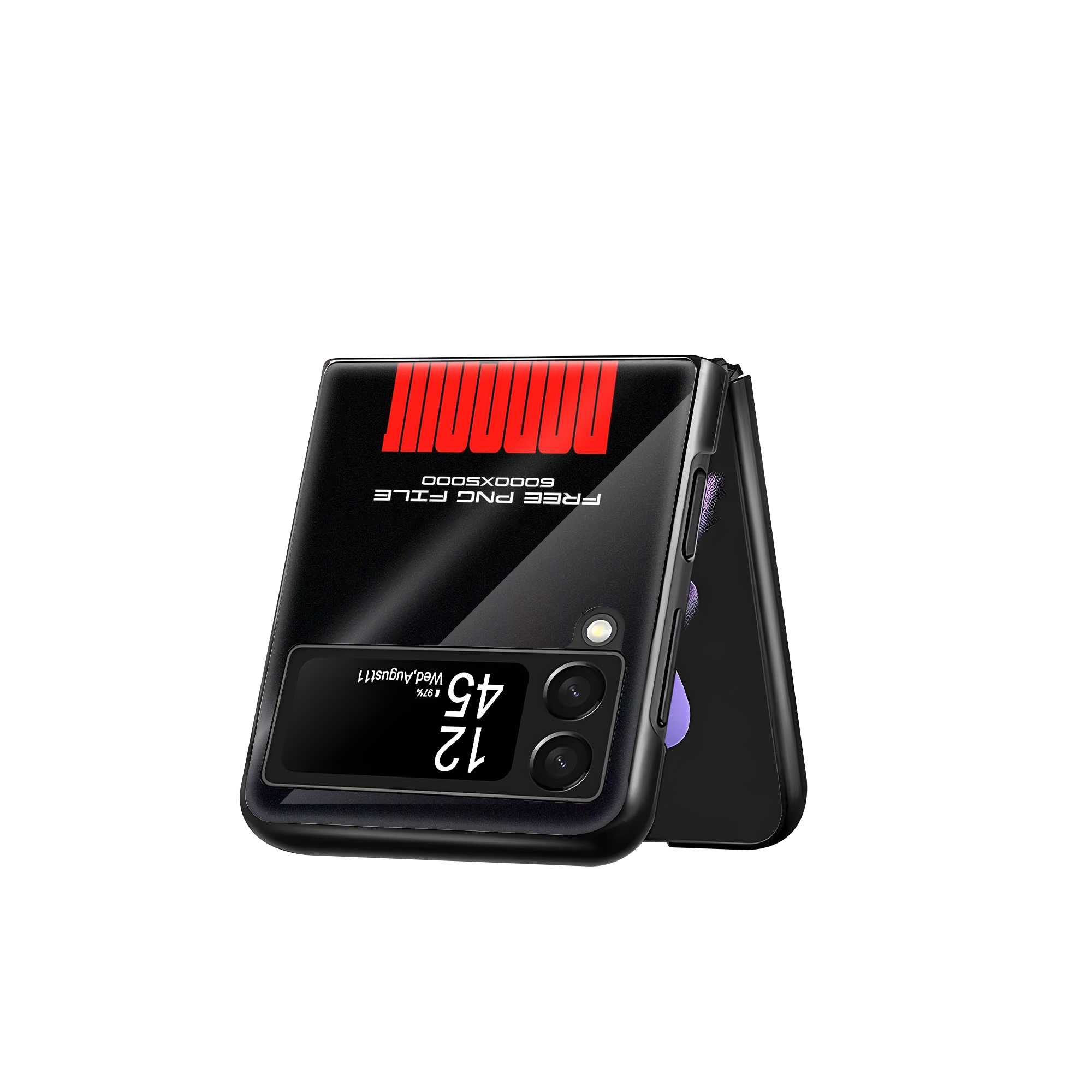 Pyro Porsche Samsung Z Flip Glass Case