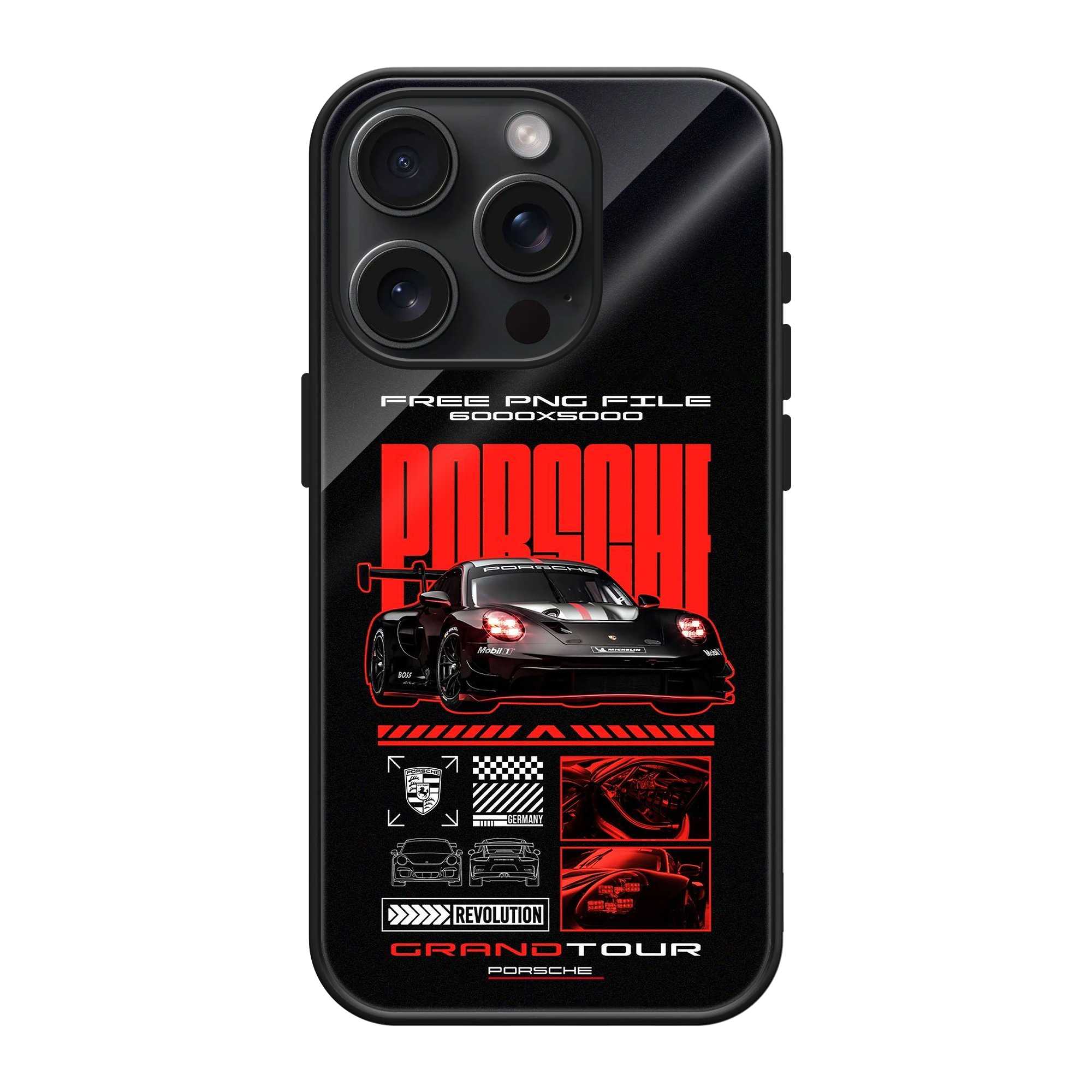Pyro Porsche Glass Case