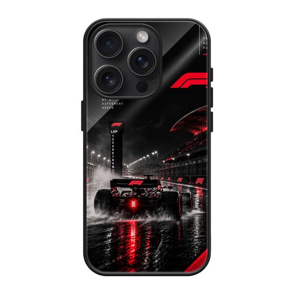 Race After Dark Glass Case