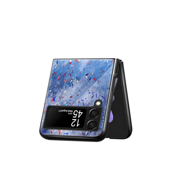 Race King Samsung Z Flip Glass Case