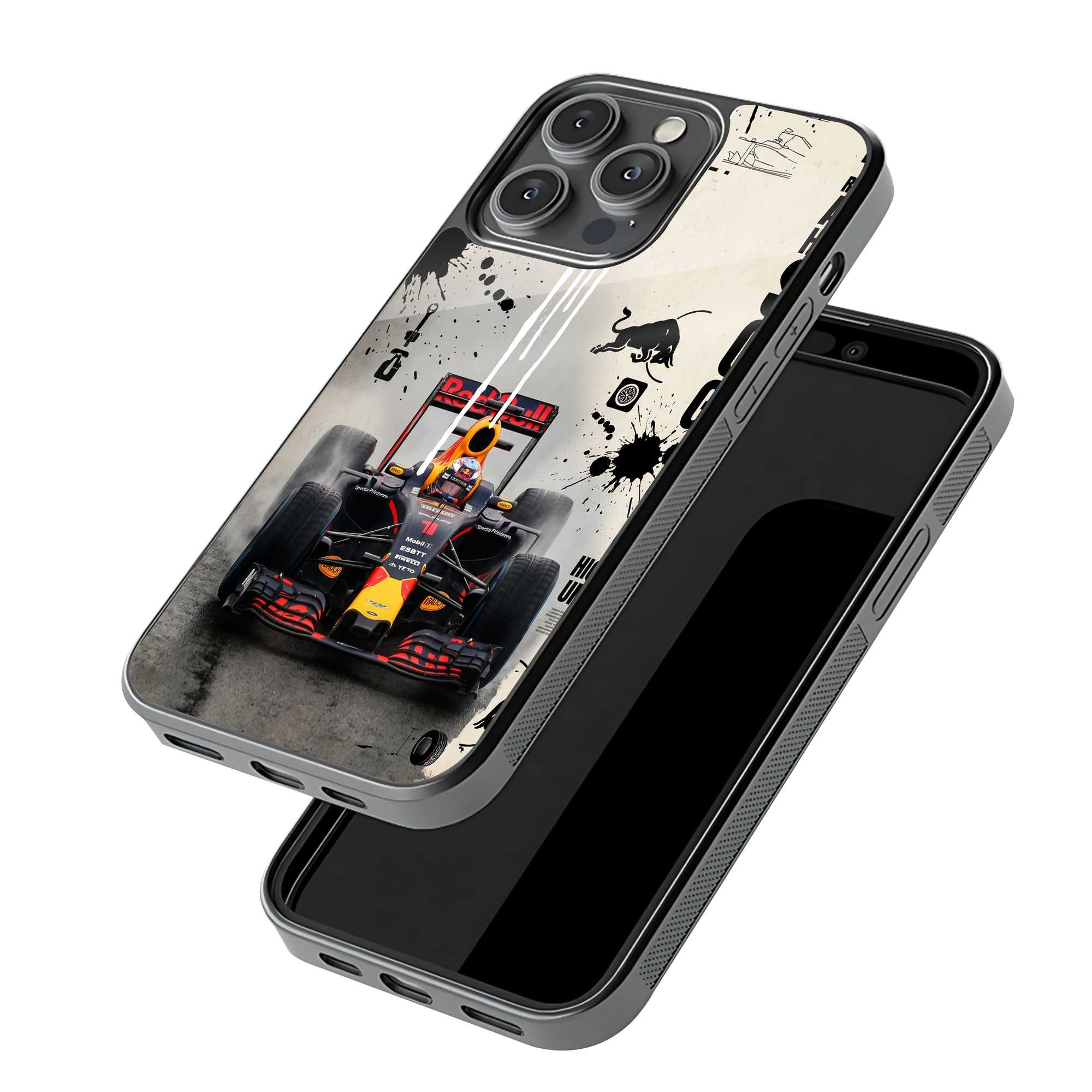 Race Mode ON Glass Case