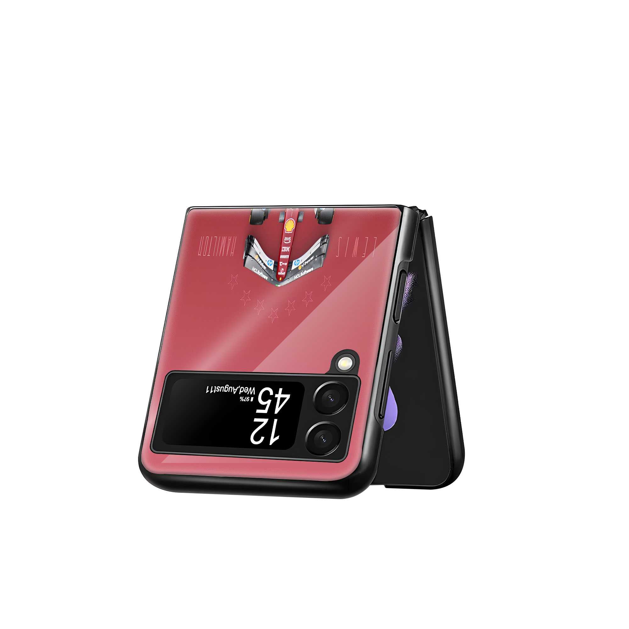 Race Legacy Samsung Z Flip Glass Case