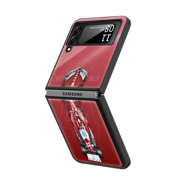 Race Legacy Samsung Z Flip Glass Case