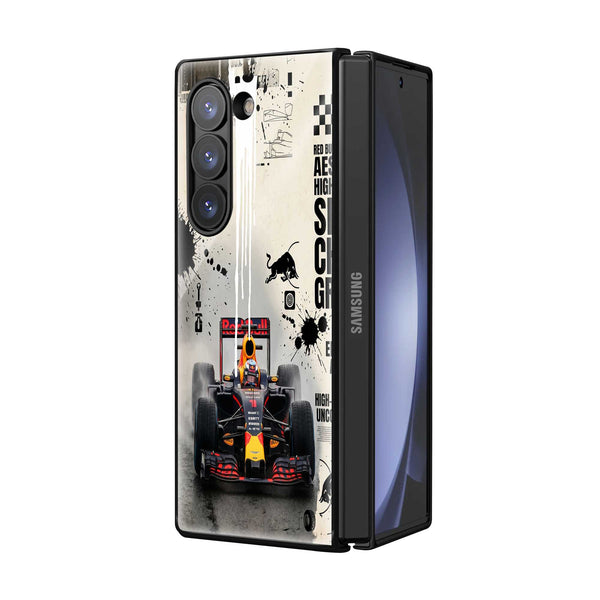 Race Mode ON Samsung Z Fold Glass Case