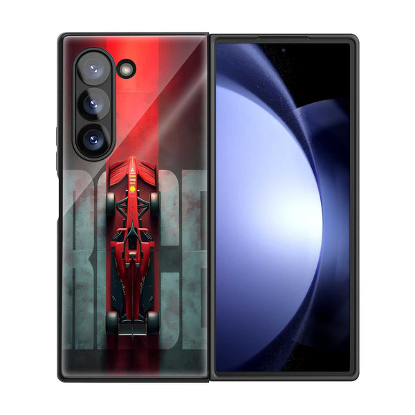 Racecraft Samsung Z Fold Glass Case