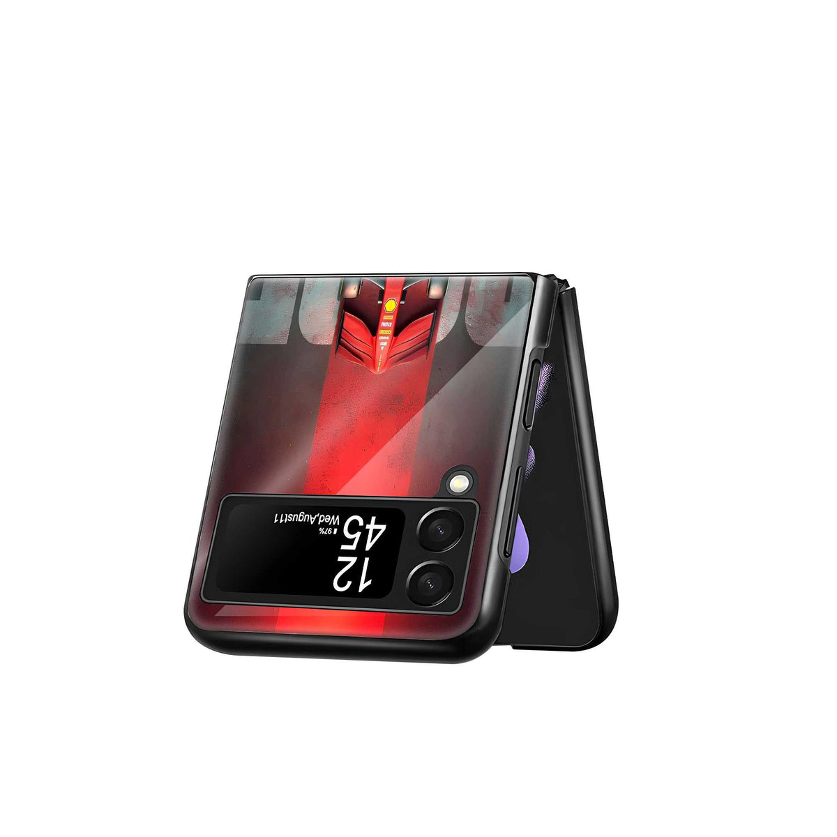 Racecraft Samsung Z Flip Glass Case