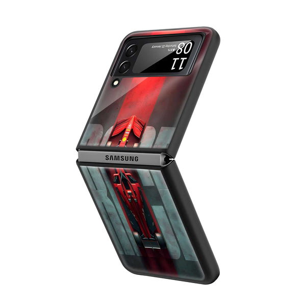Racecraft Samsung Z Flip Glass Case