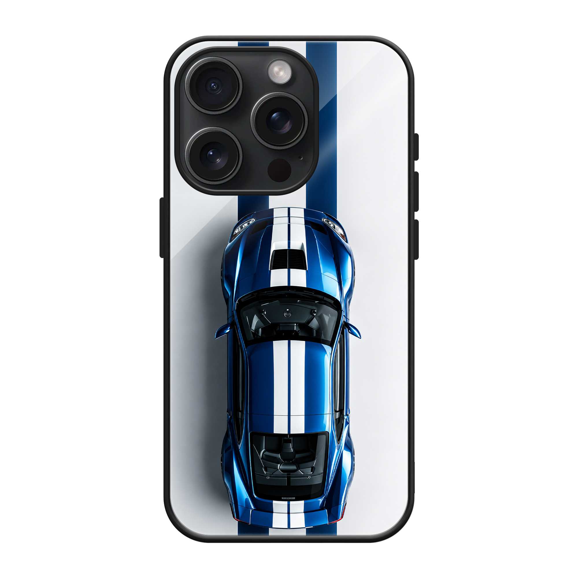 Racing Pulse Glass Case