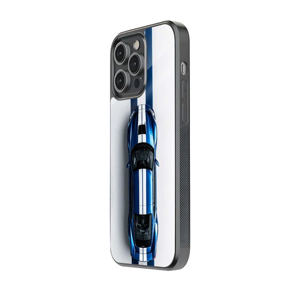 Racing Pulse Glass Case