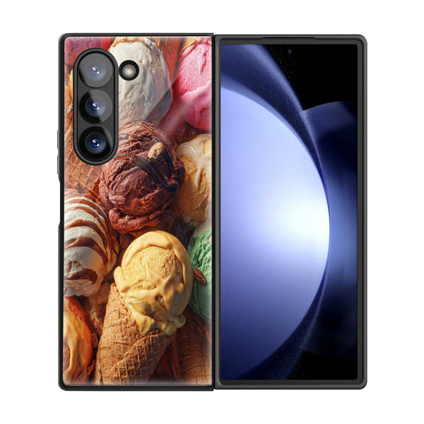 Rainbow Treats Samsung Z Fold Glass Case