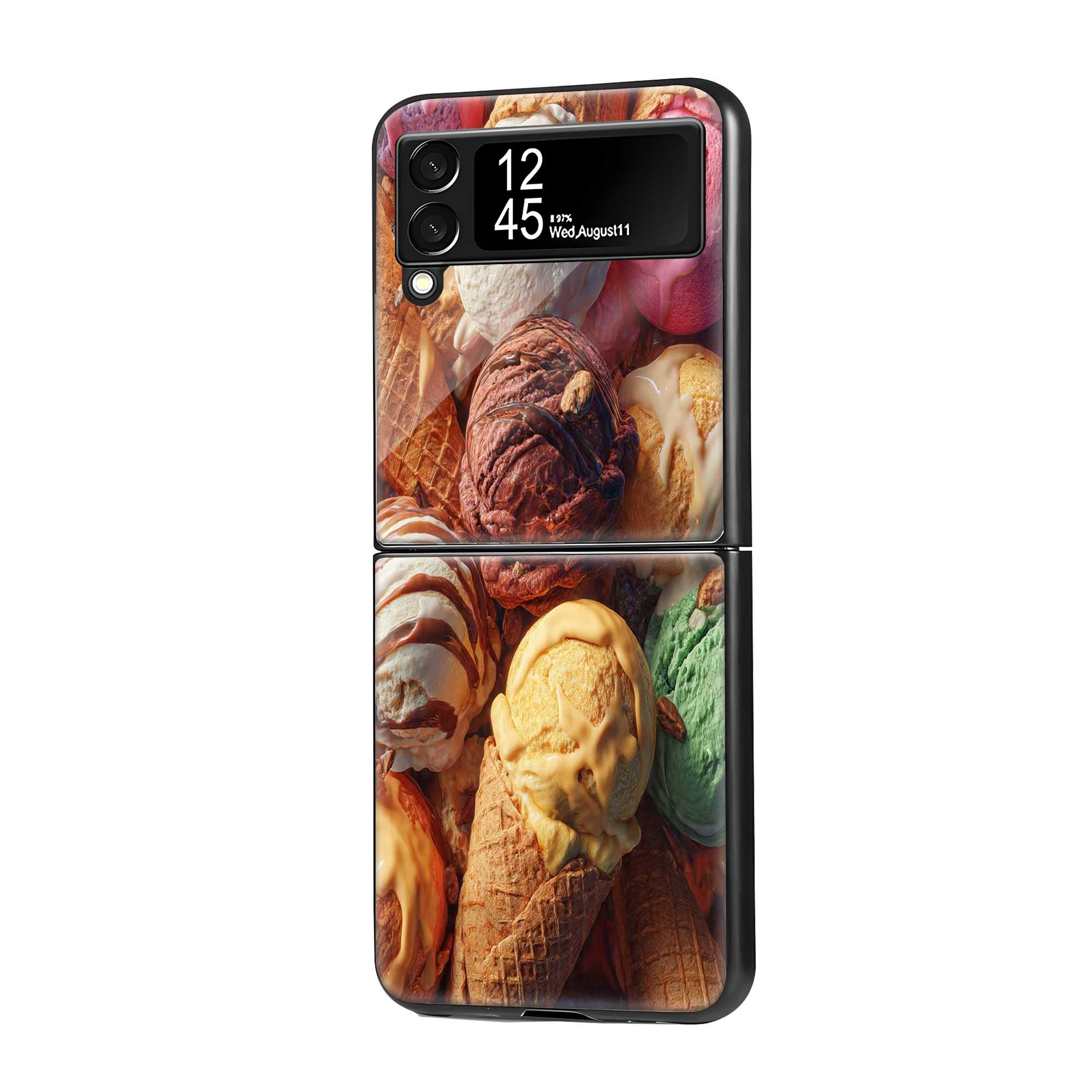 Rainbow Treats Samsung Z Flip Glass Case
