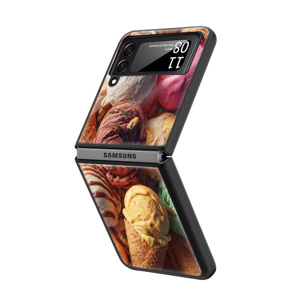 Rainbow Treats Samsung Z Flip Glass Case