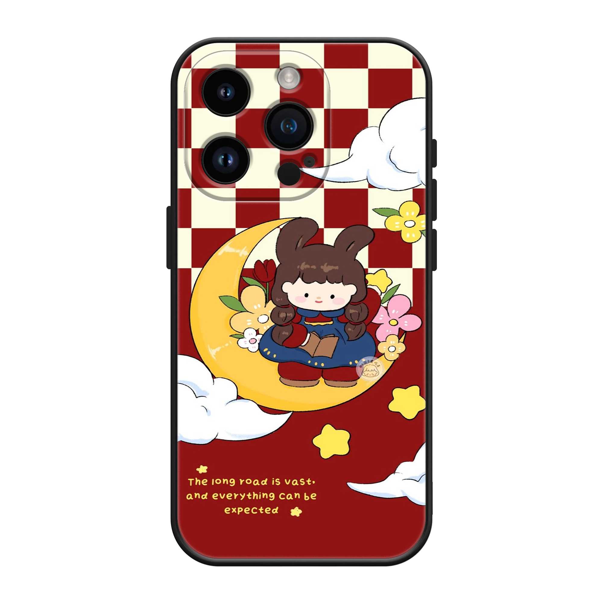 Red Check Dream Silicone Case Main image