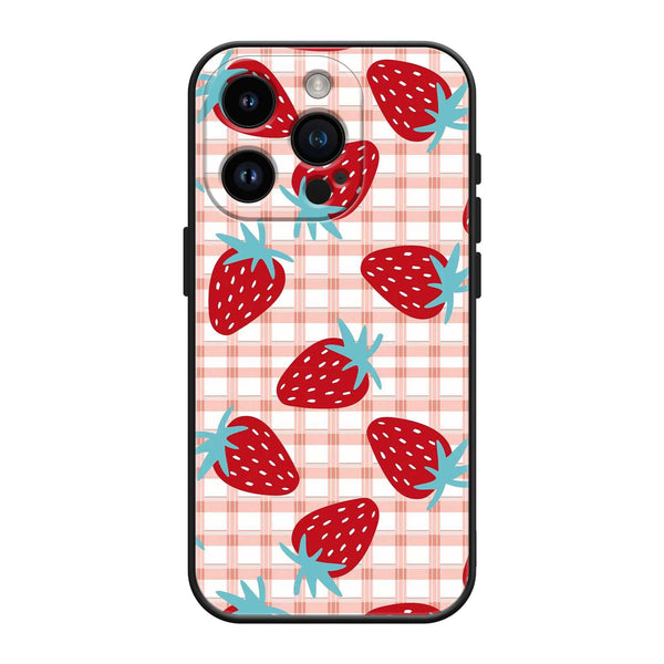 Red Strawberry Silicone Case