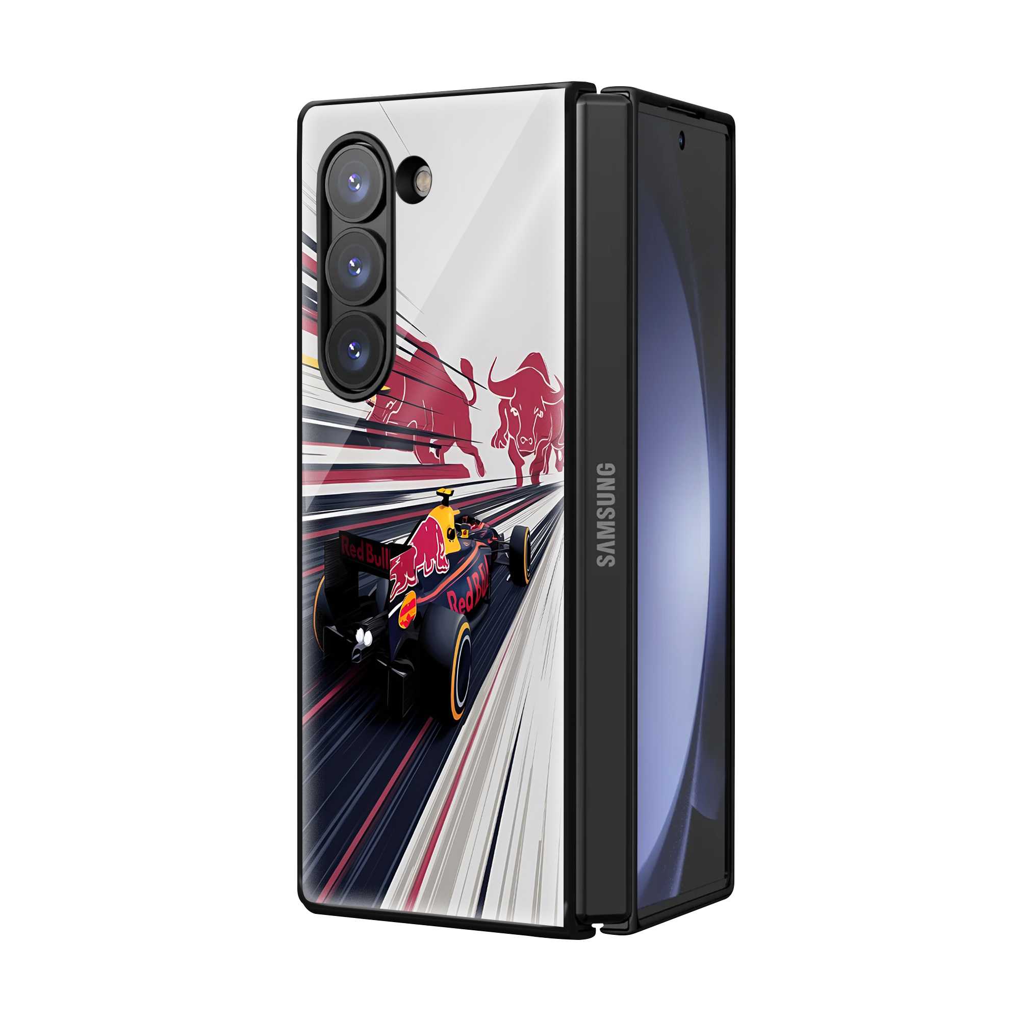 Red Bull Racing Samsung Z Fold Glass Case