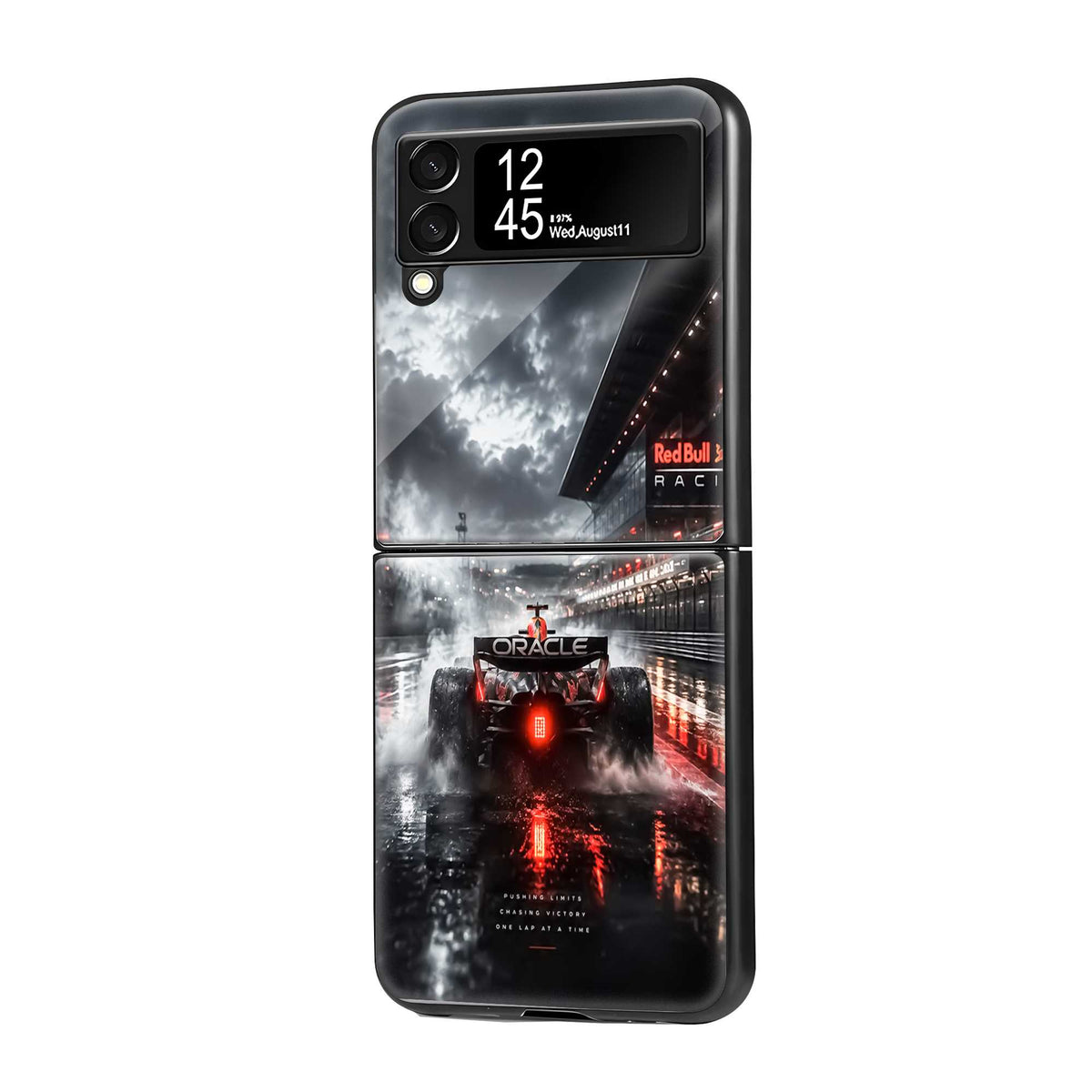 Red Bull Racing Storm Samsung Z Flip Glass Case