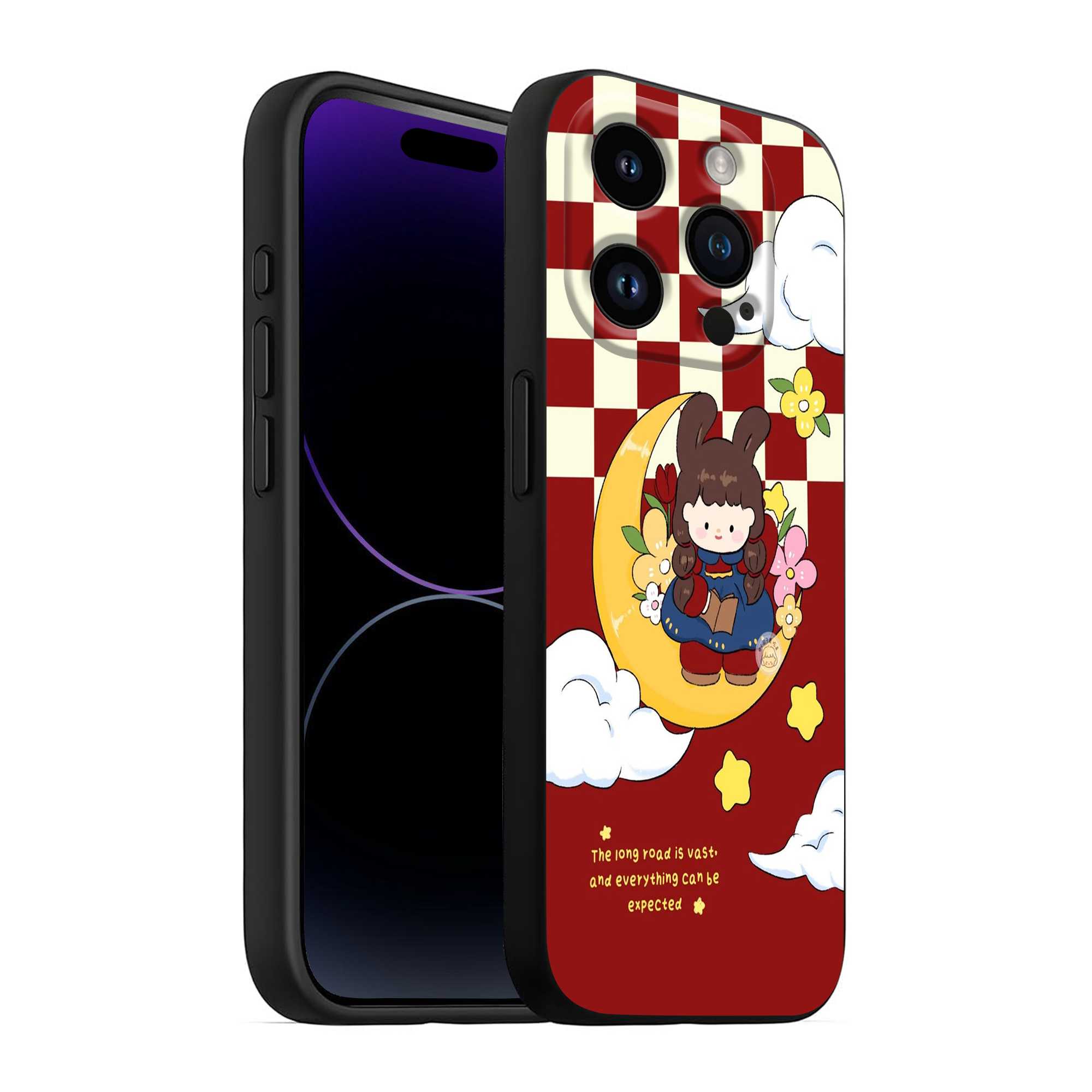Red Check Dream Silicone Case