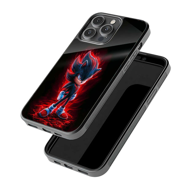 Red Hellfire Glass Case