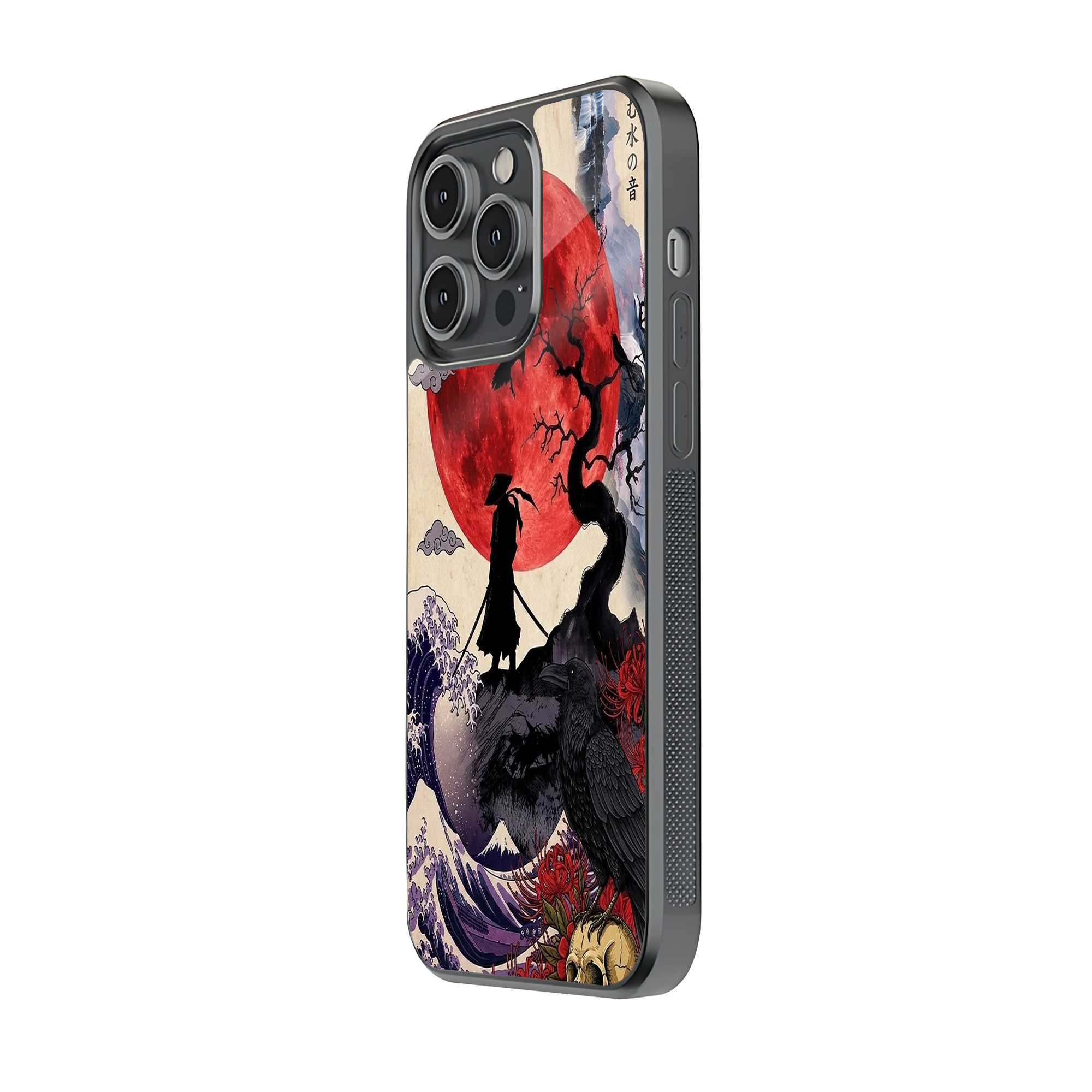 Red Moon Ronin Glass Case Secondary image