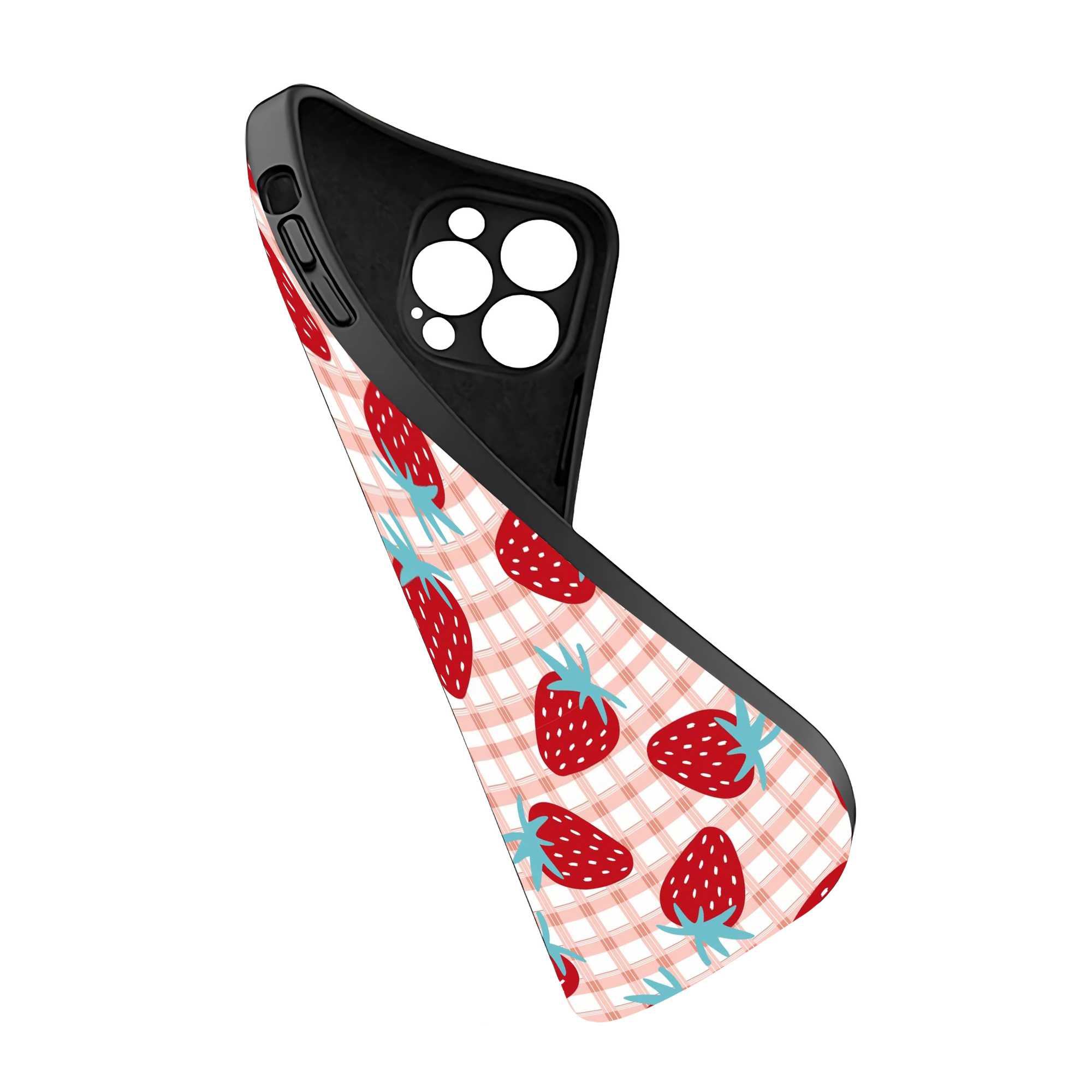 Red Strawberry Silicone Case Secondary image