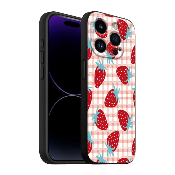 Red Strawberry Silicone Case