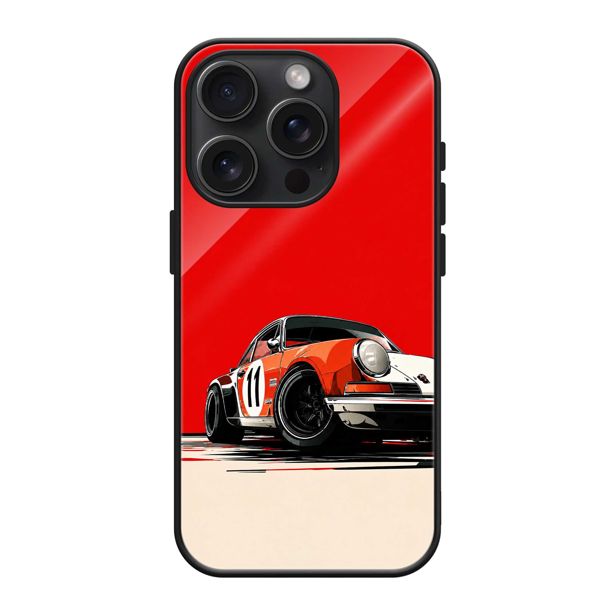 Redline Racer Glass Case