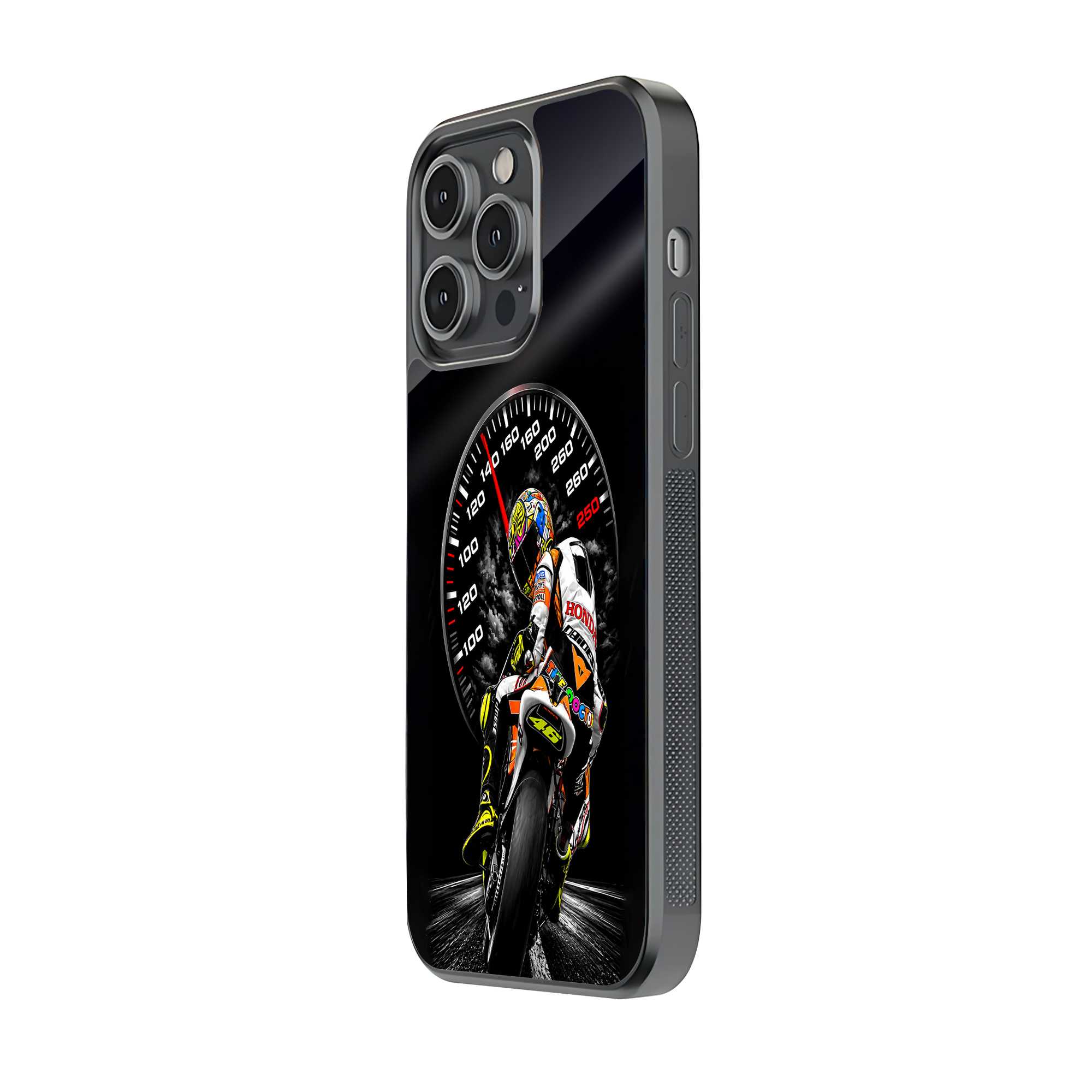 Redline Rush Glass Case