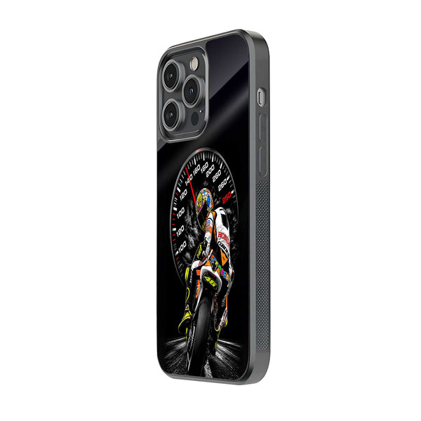 Redline Rush Glass Case