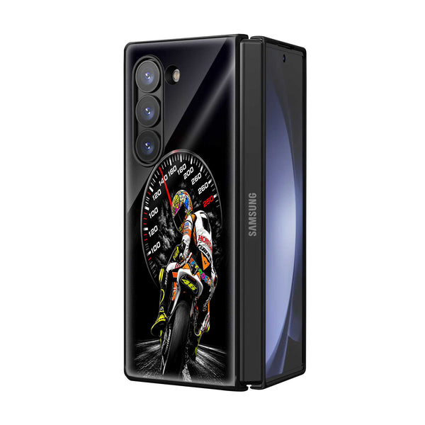 Redline Rush Samsung Z Fold Glass Case
